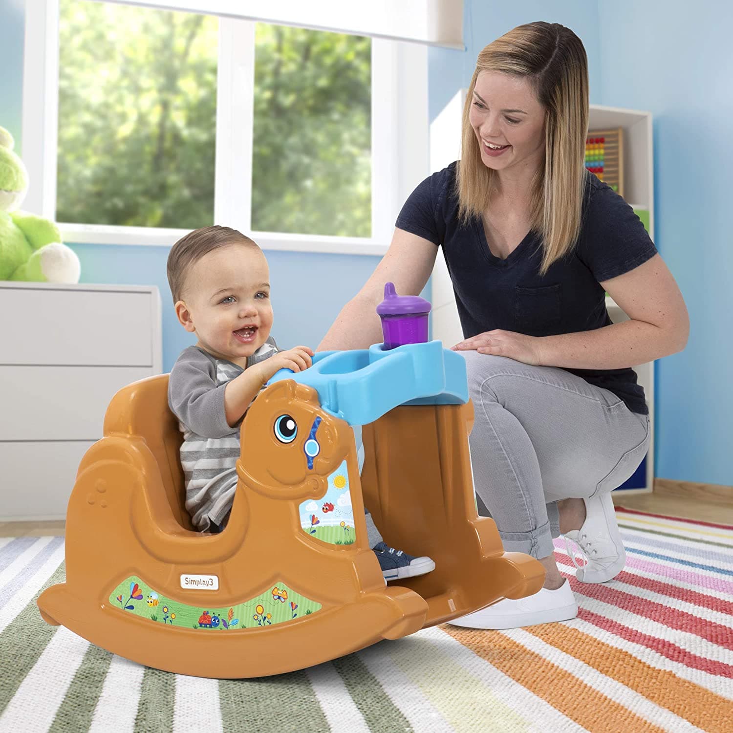 Simplay3 Rock Away Pony Rocker Rocking Horse