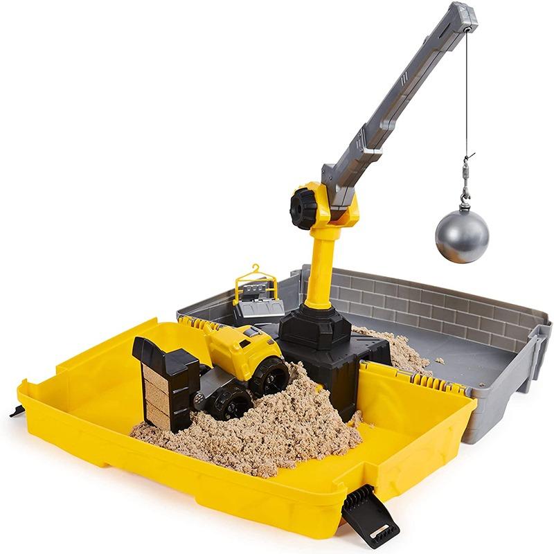 Kinetic Sand Construction Site Folding Sandbox