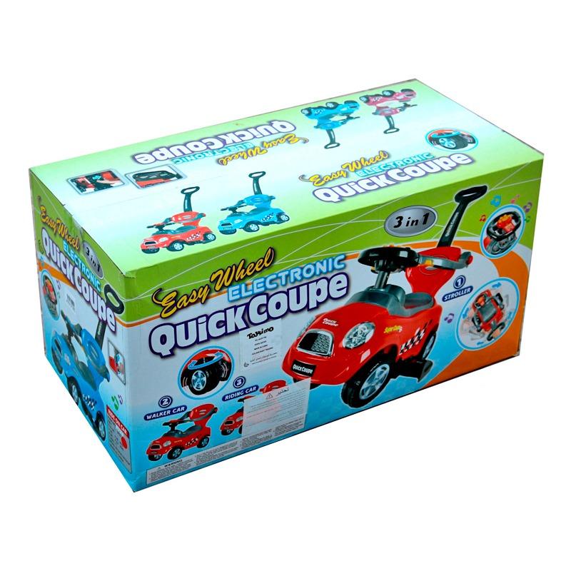 سيارة كوبيه كويك تولو الإلكترونية - لون أزرق