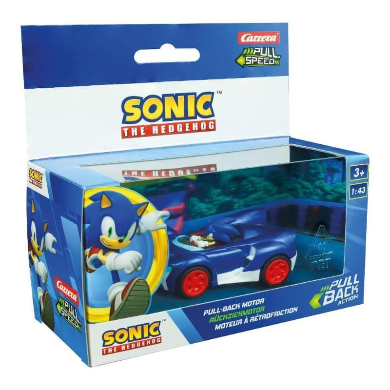 Carrera Sonic The Hedgehog Pull Speed Car