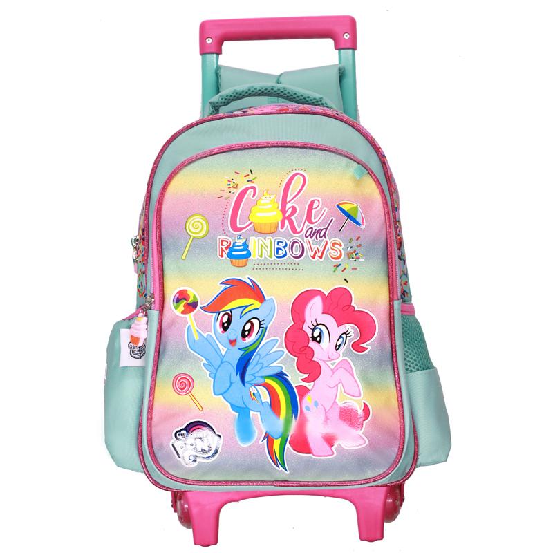 My Little Pony Trolley School Backpack With Pencil Case - Medium Size