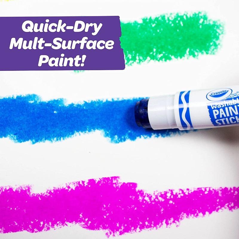 كرايولا - مجموعة تلوين قابلة للغسل 6 لون