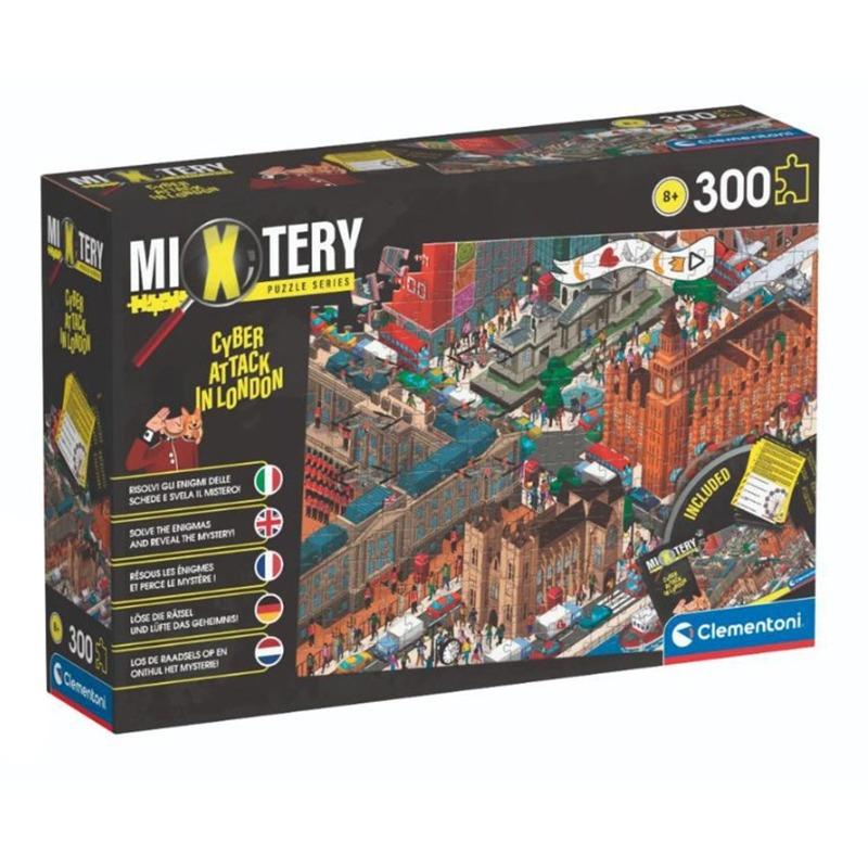 Clementoni Puzzle Mixtery Hacking Attack in London 300 Pcs