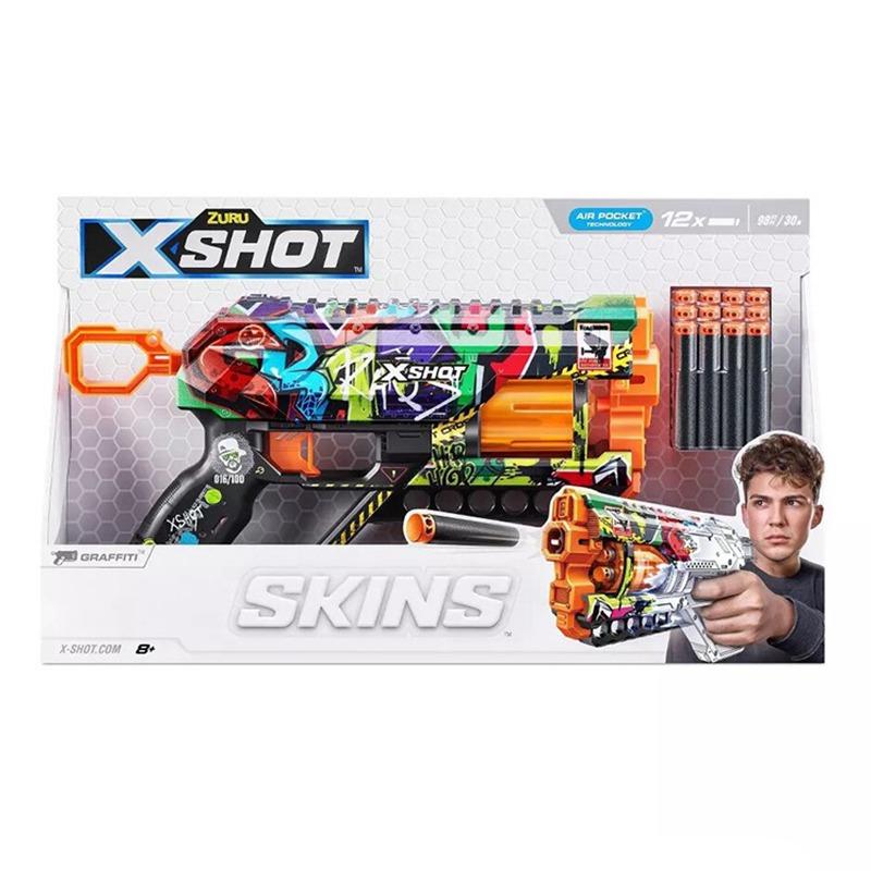 X-Shot Skins Griefer Blaster 12 Darts