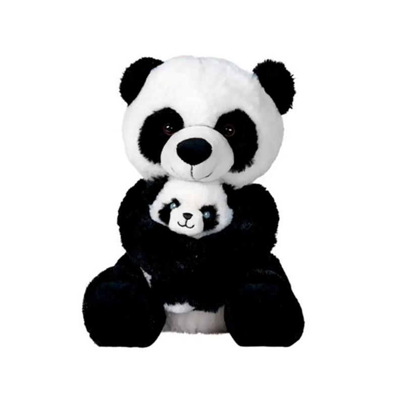 Nicotoy Baby And Mommy Animal Plush Toy