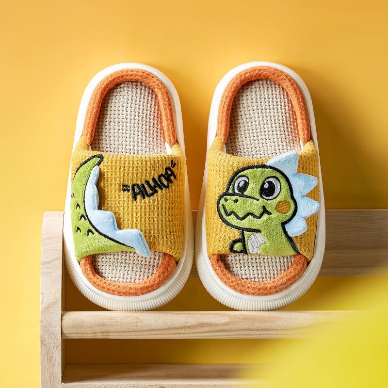 Cheerful Mario Dino Fabric Slipper