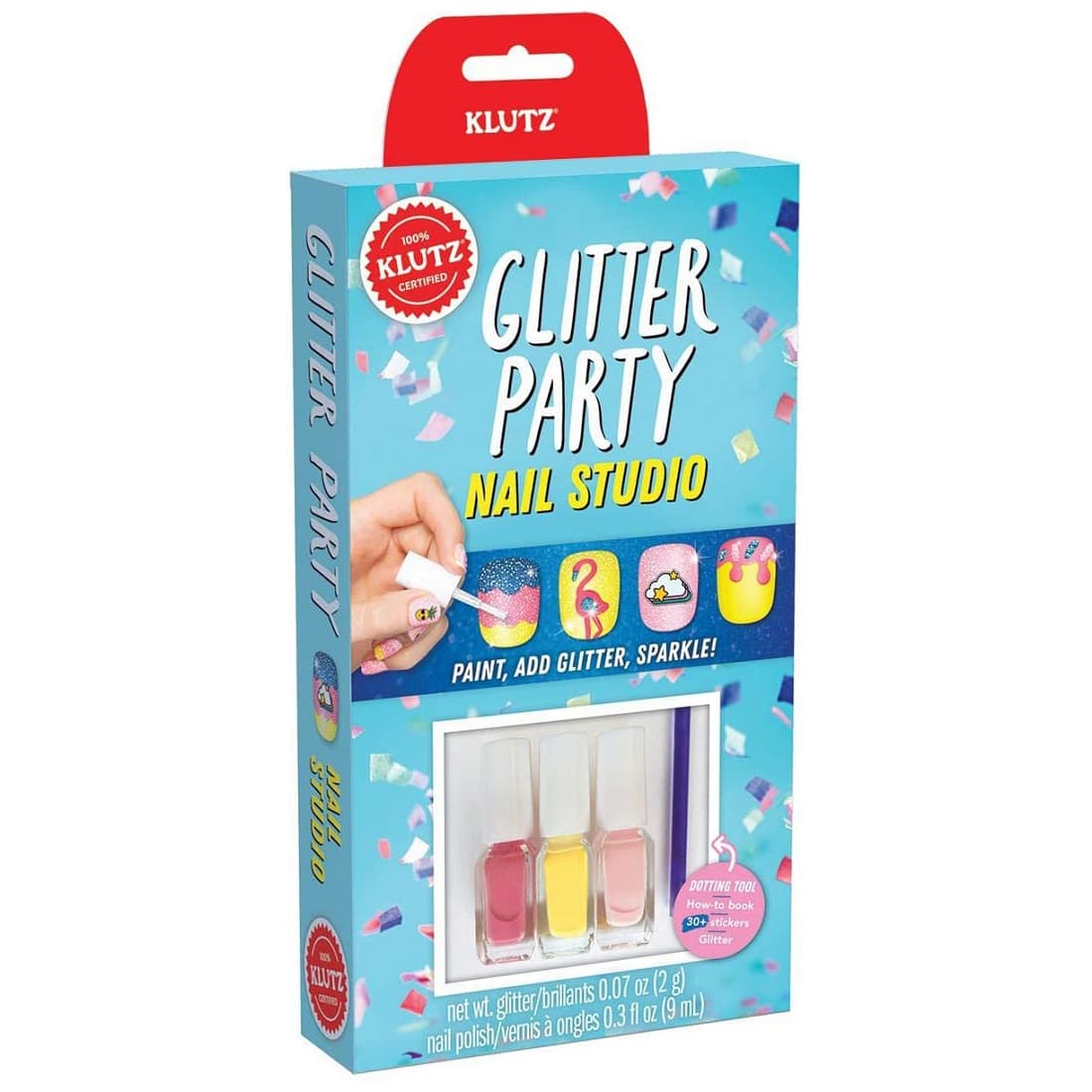 Klutz Glitter Party Nail Studio Activity Kit