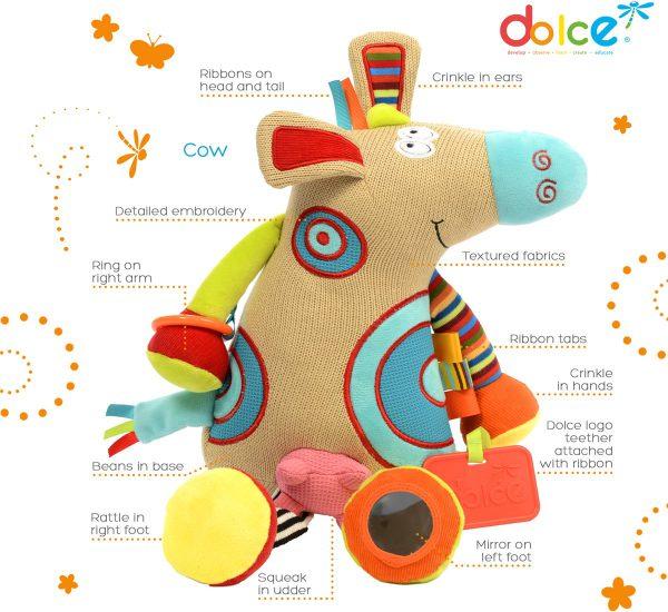 دولتشي - دمية على شكل بقرة