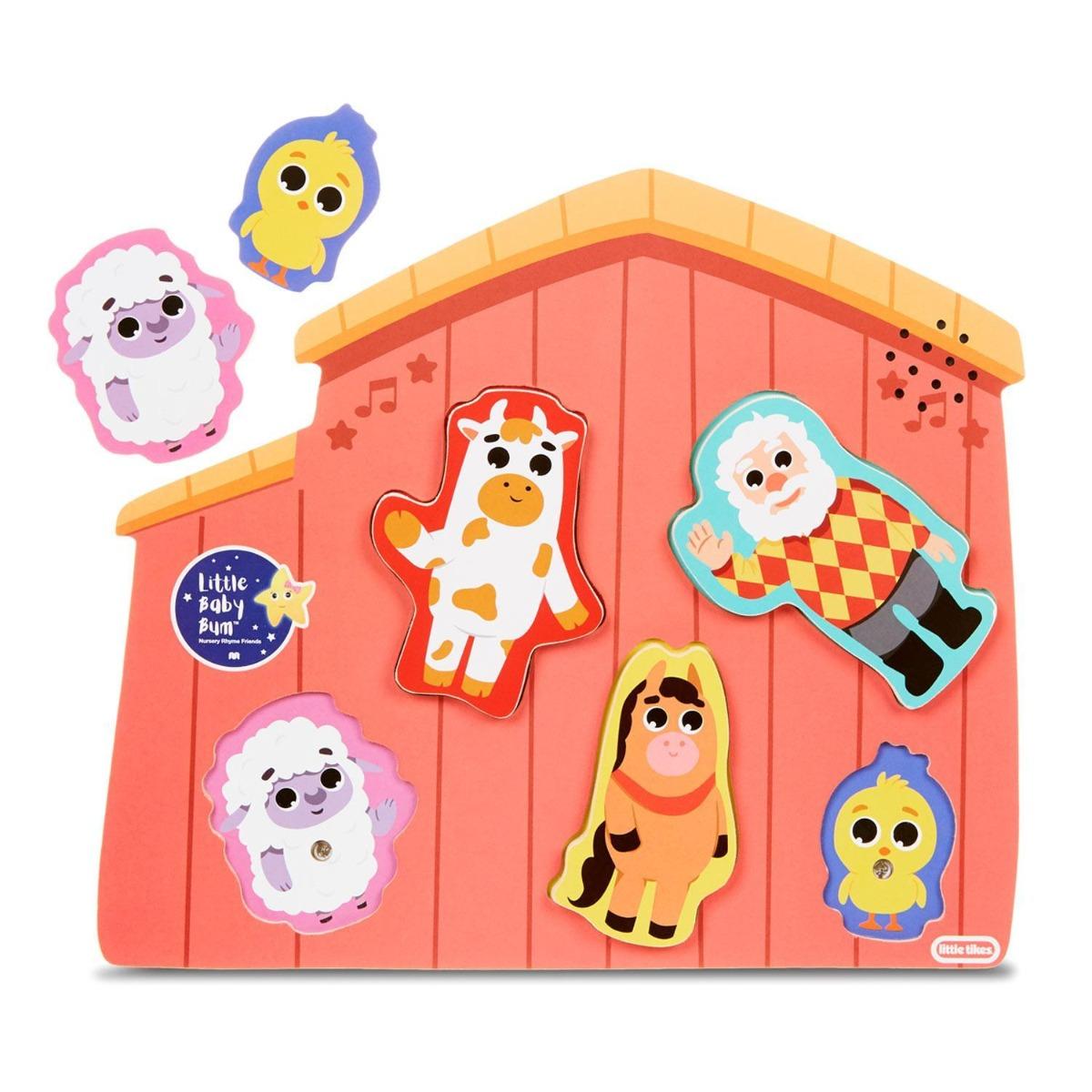 Little Tikes Little Baby Bum Wooden Musical Garden Puzzle