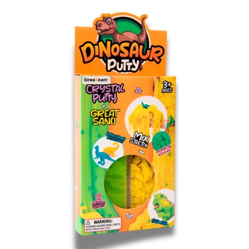 Greateam Dinosaur Putty Crystal Putty And Great Sand