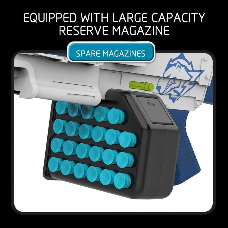 M249 Manual Pull Soft Bullet Toy Rifle