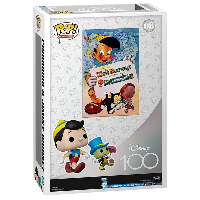 Funko Pop Movie Poster Disney 100th Pinocchio & Jiminy Cricket
