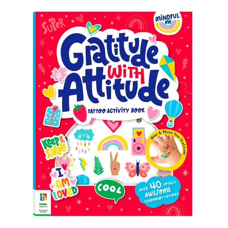Hinkler Mindful Me Gratitude with Attitude Tattoo Activity Book