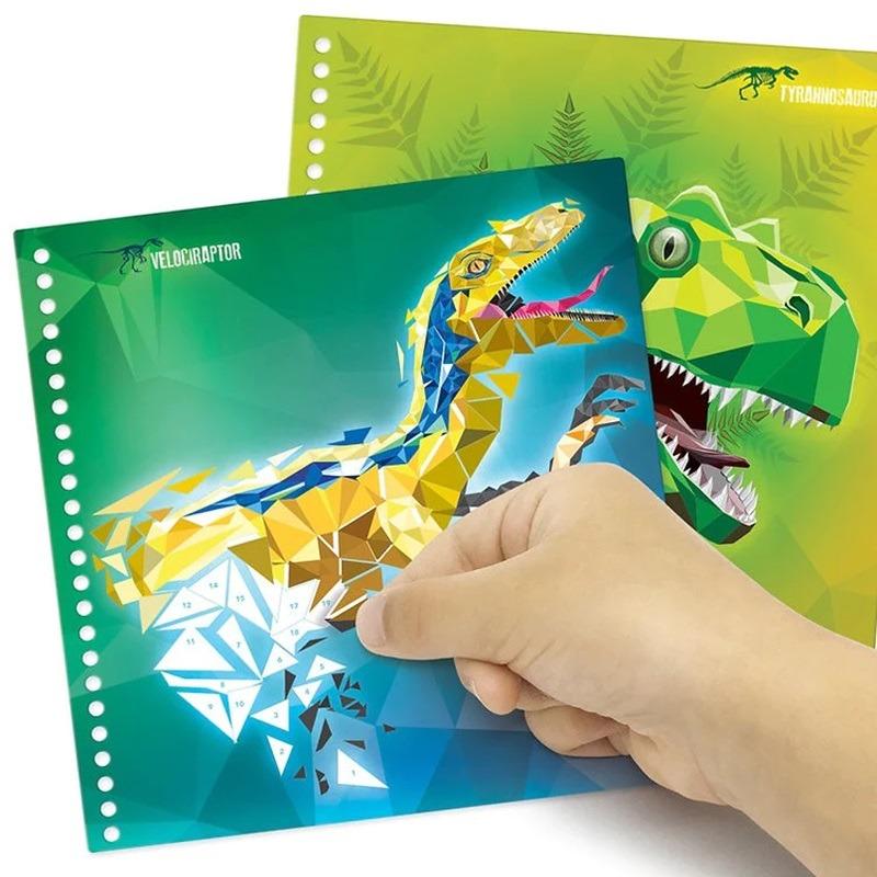 Dinos Art - Sticker By Number Book