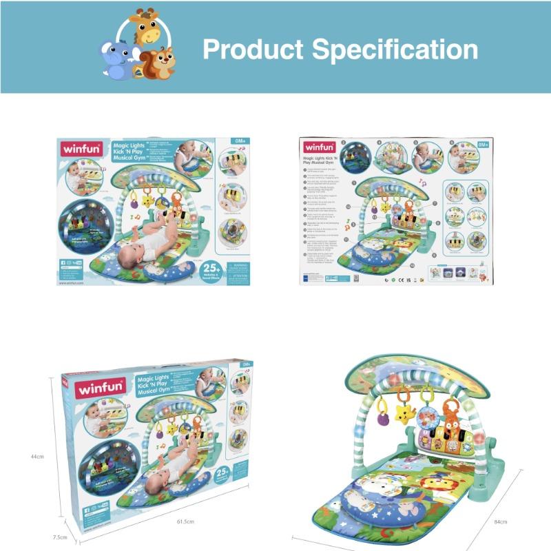 Magic Lights Kick & Play Musical Baby Gym