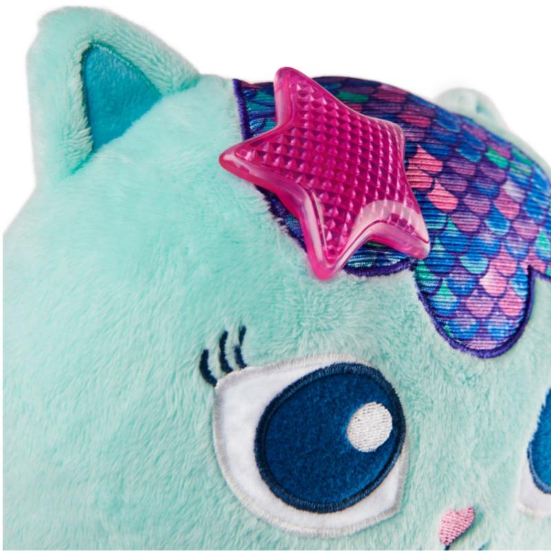 Gabby's Dollhouse - 14-inch Interactive Talking Mercat Plush Doll