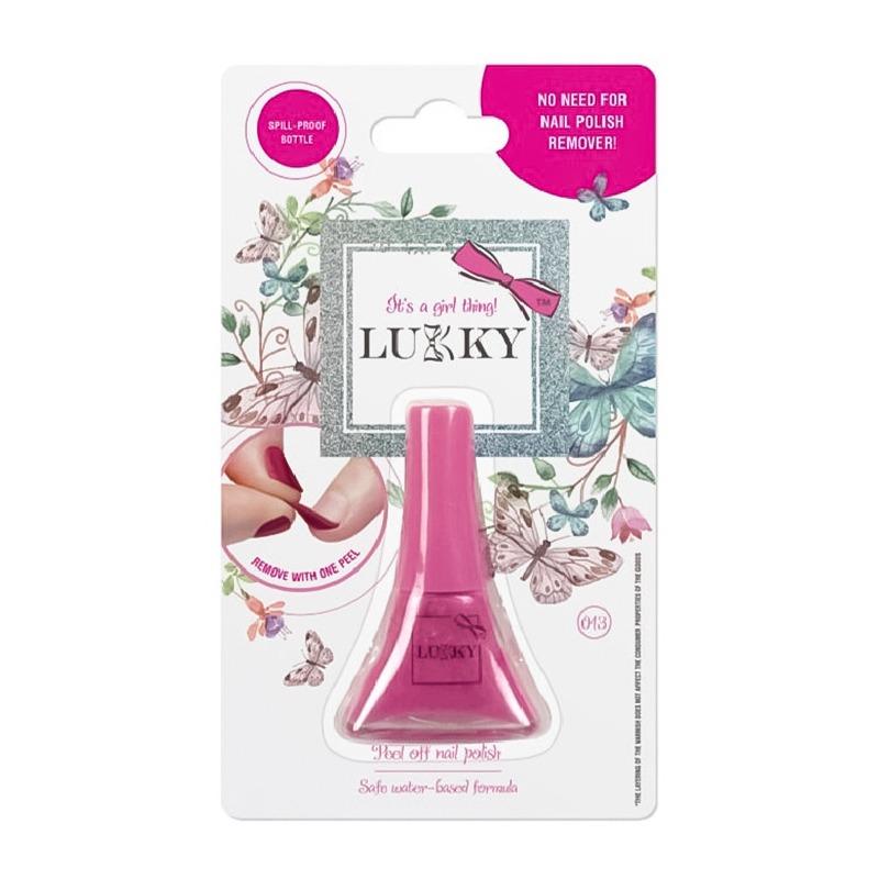 Lukky Peel Off Multi Color Nail Polish -1pc