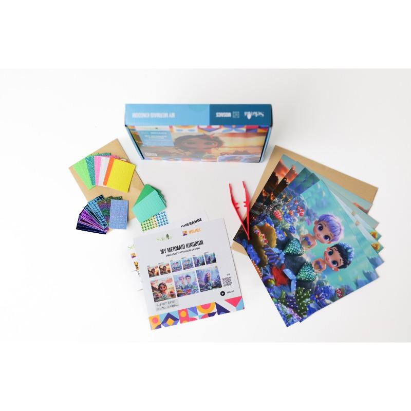 Sekoia Mosaic My Mermaid Kingdom - Creative Mosaic Art Set