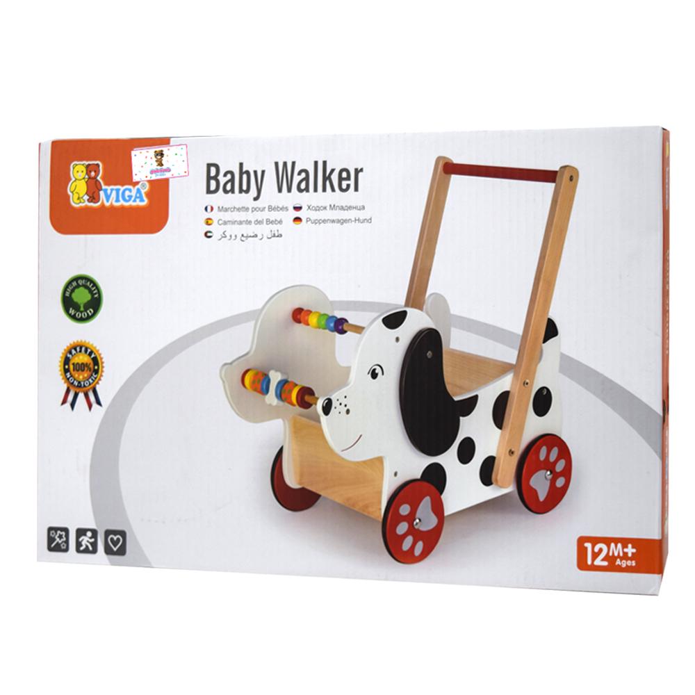 VIGA Baby Walker Happy Dog
