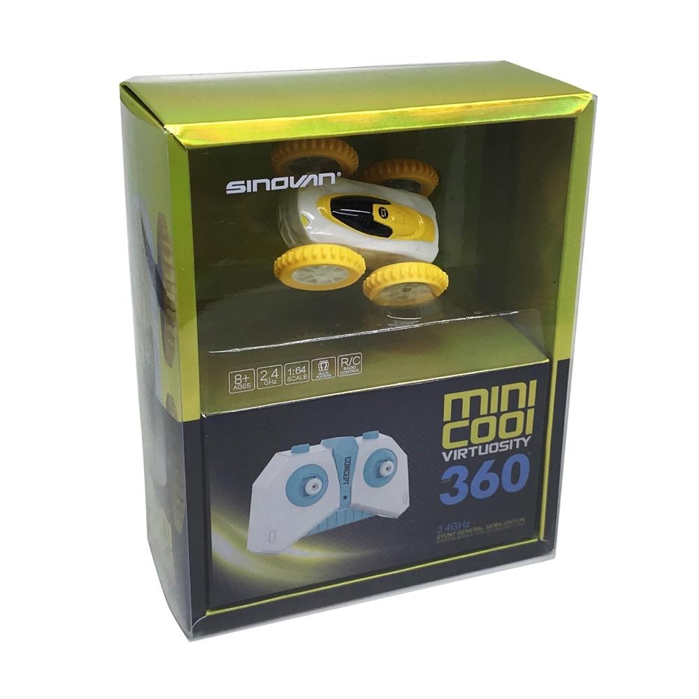 Sinova Mini RC Stunt Car - Yellow