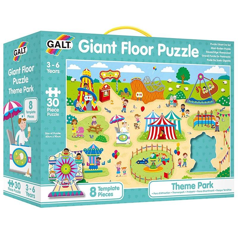 Galt Giant Floor Puzzle - Theme Park