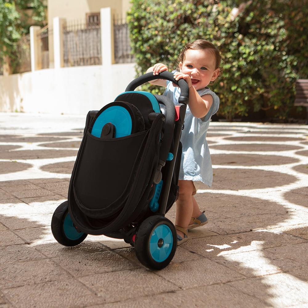 Smartrike Foldable Tricycle Stroller 6 In 1 - Blue