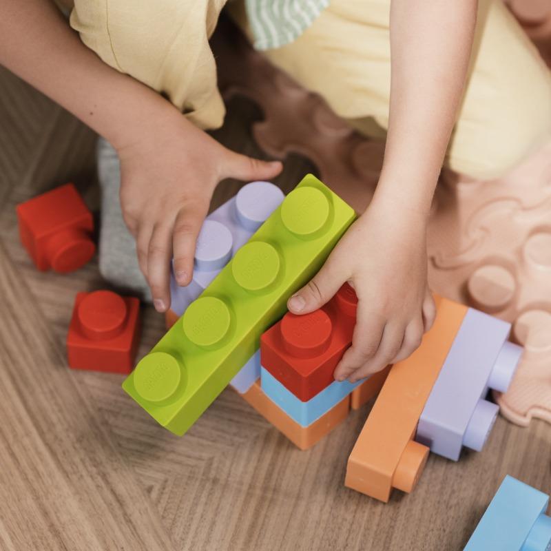Ortoto World of Sensory Soft Bricks Large -32 pcs