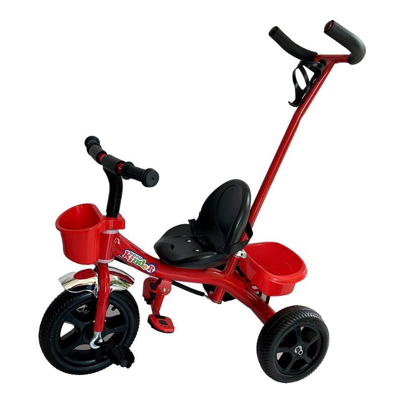 دراجة ثلاثية العجلات فيرست ستيب 616 مزودة بمقبض دفع