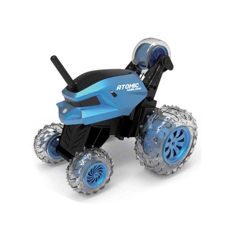 سينوفان - سيارة ستانت روتيشن أتوميك ويرل ويند بجهاز تحكم عن بعد لون أزرق