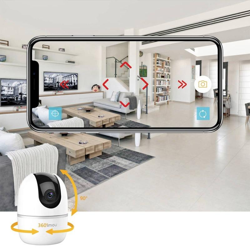 إيمو - كاميرا المراقبة 2 الداخلية 1080 بكسل لون أبيض