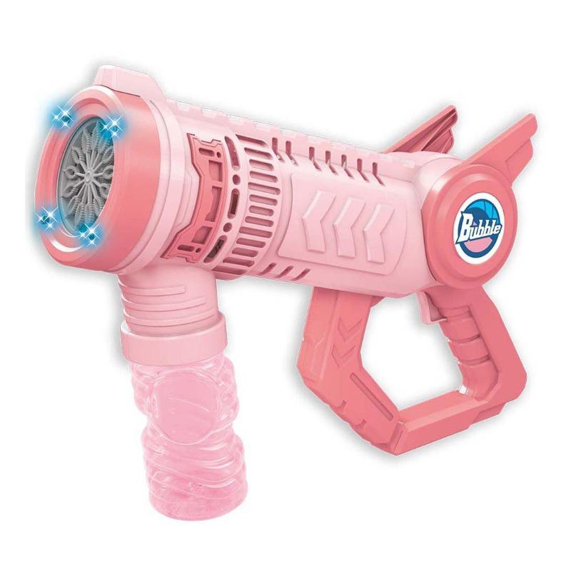 مسدس الفقاعات 13 فتحة - لون وردي