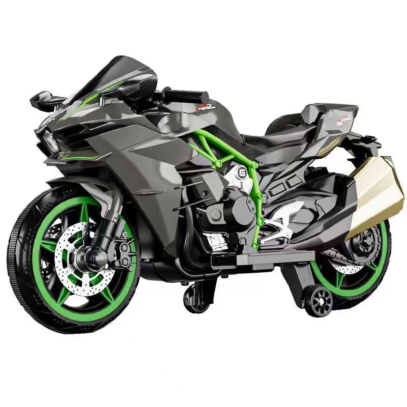 Motorcycle Kawasaki Ninja 12V Rechargeable Battery Powered