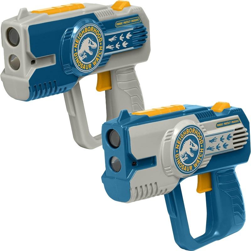 KIDdesign Jurassic World Dual Laser Toy Gun - Blue