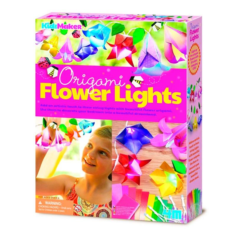 4M KidzMaker Flower Lights Origami