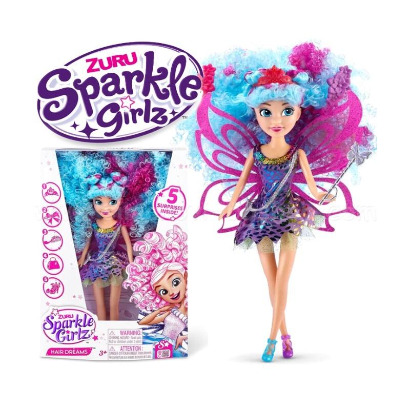 سباركل جيرلز - دمية رينبو فيري من هير دريمز 10.5 إنش