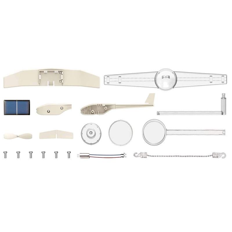 4M Green Science Solar Plane Mobile Kit