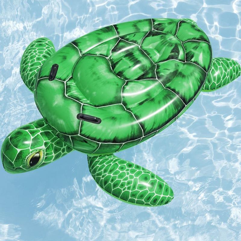 Bestway Turtle Water Pillow Green 153 x 140 x 38 cm