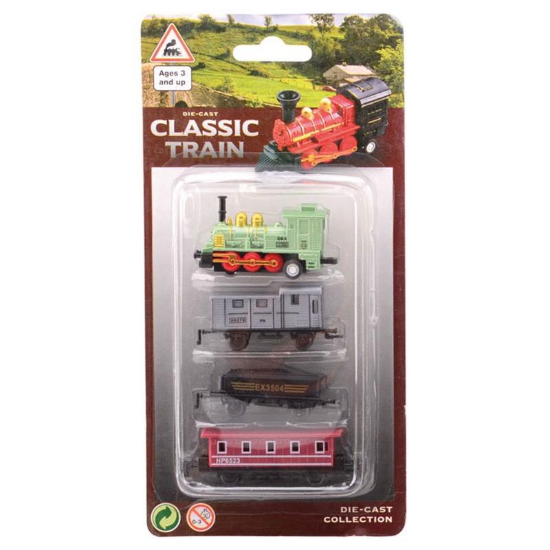 قطار ميني ديكاست بول باك ستيم لون أخضر