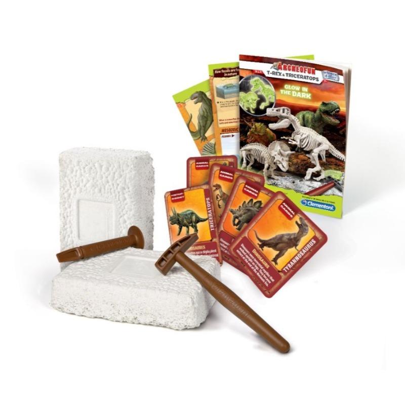 كليمنتوني - مجموعة الديناصورات تي ريكس و تريسيراتوب