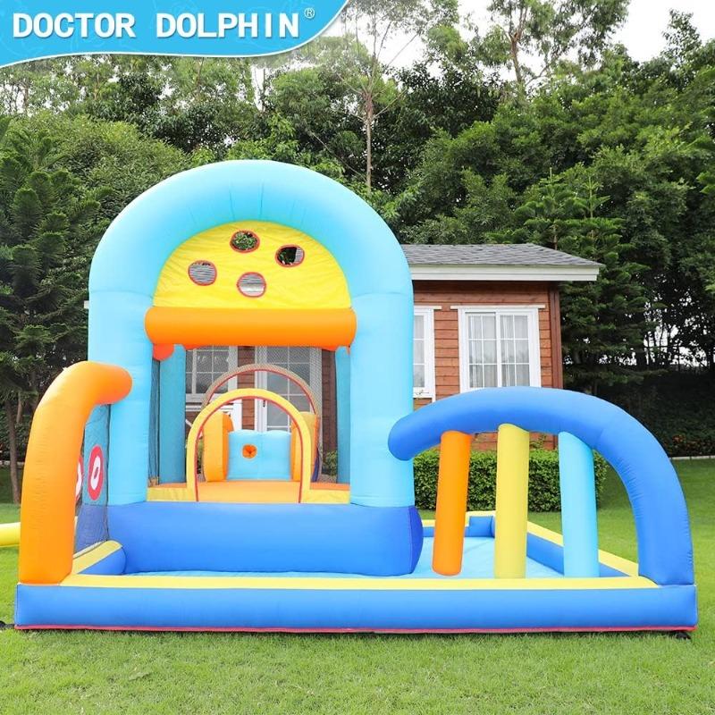 Doctor Dolphin Bounce Castle Five in One Structure Multiple Fun