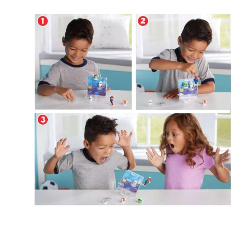 لعبة سوبر ماريو للتوازن على المسرح تحت الماء