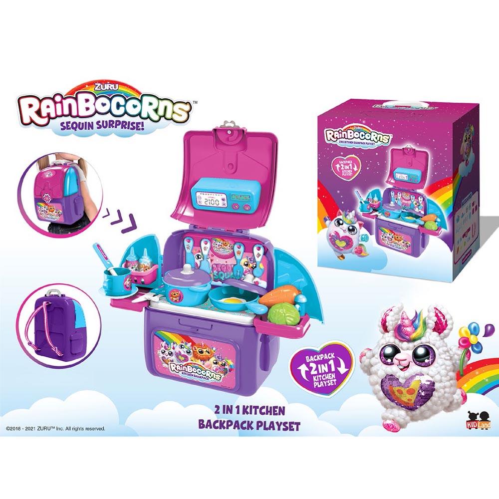 Rainbocorns - 2 In 1 Kitchen Backpack Playset