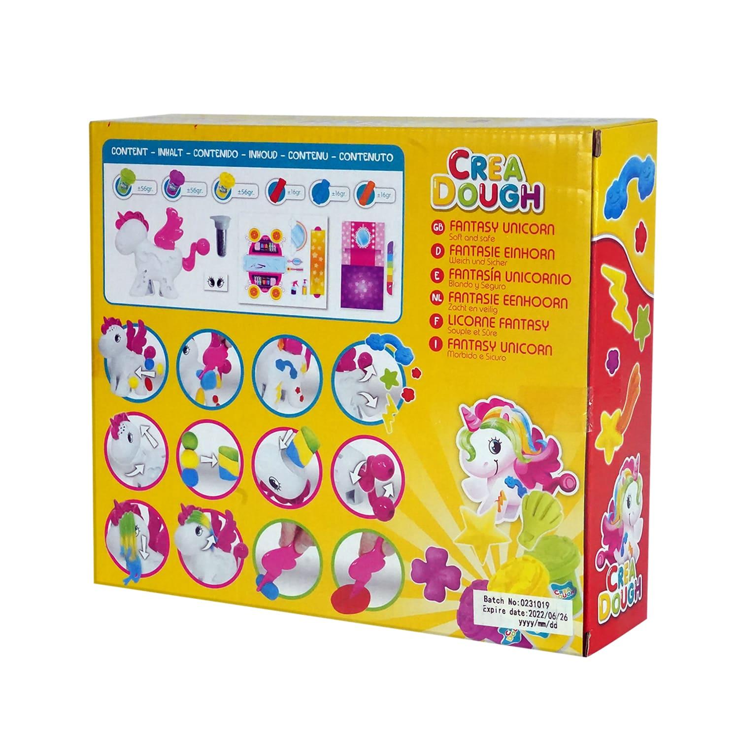 مجموعة تشكيل اليونيكورن السحري بالصلصال