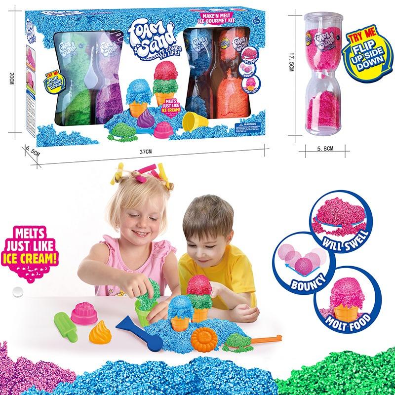 مجموعة تشكيل الرمل السحرية