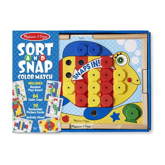 Melissa and Doug Sort and Snap Color Match