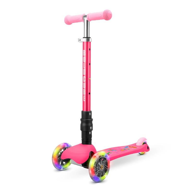 بولد كيوب - سكوتر ثلاثي العجلات ماي فيرست لون وردي