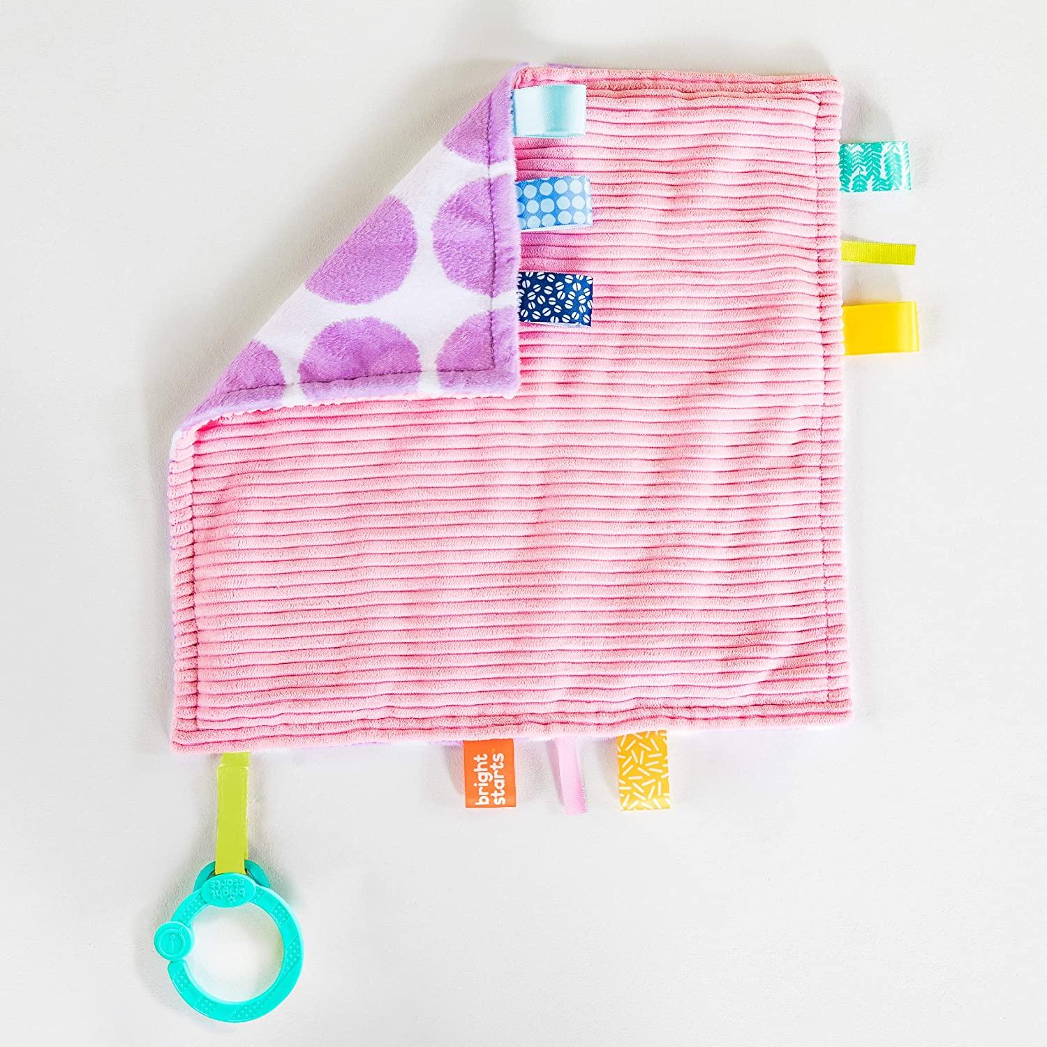 Bright Starts Little Taggies - Two Sided Blankie