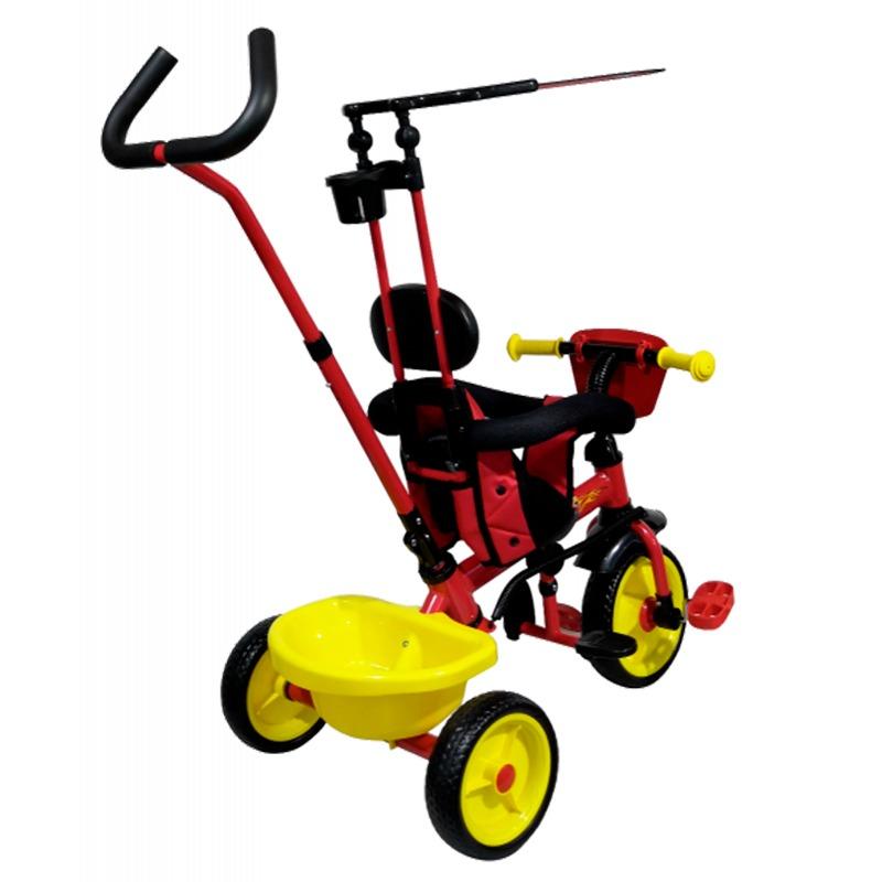 دراجة ثلاثية سترول آند ترايك 3 في 1 بتصميم شخصيات كارز