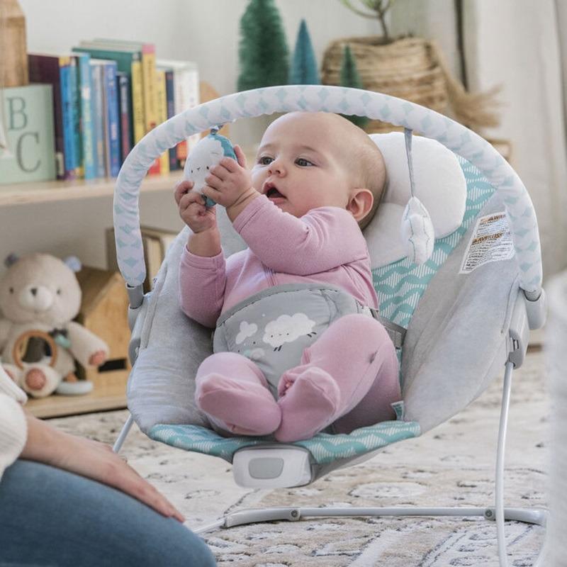 Ingenuity Bouncity Bounce Vibrating Deluxe Bouncer - Goji