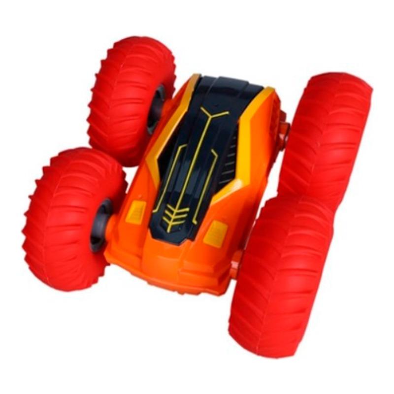 سام تويز - سيارة جيروسكوب ستانت المزدوجة بجهاز تحكم لون برتقالي